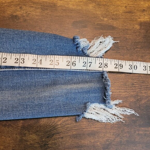 American Eagle Jeans 6 R Jegging Next Level Stretch Hi Rise Raw Hem - Picture 10 of 11